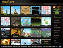 Tablet Screenshot of heroik.com