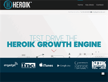 Tablet Screenshot of heroik.org